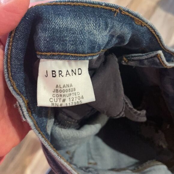J BRAND high-rise skinny jeans SZ 24 - Picture 7 of 8